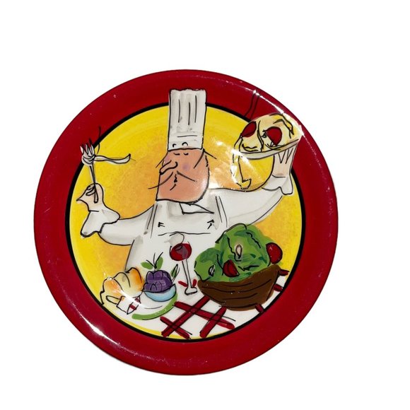 Certified International China Tracy Flickinger Oil Cruet Pitcher Dipping Plates - Picture 10 of 12